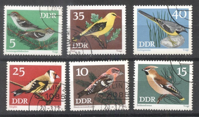 Germany DDR 1973 Birds, used G.329