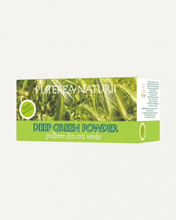 Deep Green Pulbere din Orz Verde, 30 plicule&Aring;&pound;e