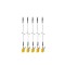 Set pescuit crap cu 5 carlige legate echilibrate cu porumb flotant nr 2/4/6/8