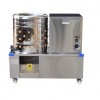 Deplumator cu Oparitor Teho Ms, 3300W, 136 degete, Inox, Automat alimentare/evacuare apa, Petshop Pasari, Incubatoare oua