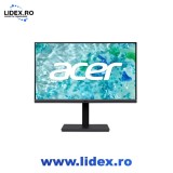 Monitor LED IPS Acer Vero B227QE3 ZeroFrame 21.5", Full HD (1920x1080), 100Hz, 4ms, AMD FreeSync Premium, HDMI, Display Port, Jack, Pivot, VESA, negru