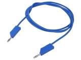 Cablu măsurare HIRSCHMANN 60VDC 30VAC 32A 1,5m albastru 934507102