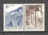 Feroe.1987 EUROPA-Arhitectura moderna SE.677, Nestampilat