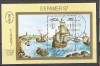 Cuba 1987 Ships, UPU, perf. sheet, used AA.031, Stampilat