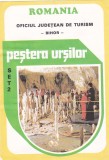 AMS % - SET DE 6 DIAPOZITIVE - PEȘTERA URȘILOR (SET 2), OFICIUL JUDETEAN TURISM
