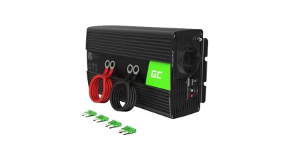 Green Cell Invertor de mașină de la 12V la 220V (amplificator de tensiune) 1000W/2000W cu undă sinusoidală pură foto