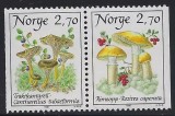 Norvegia 1987 - Ciuperci, serie neuzata