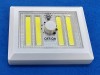 Lampa led portabila cu baterii, putere 12W 4xCOB, fixare magnet, variator, lumina rece, NAN014