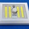 Lampa led portabila cu baterii, putere 12W 4xCOB, fixare magnet, variator, lumina rece, NAN014