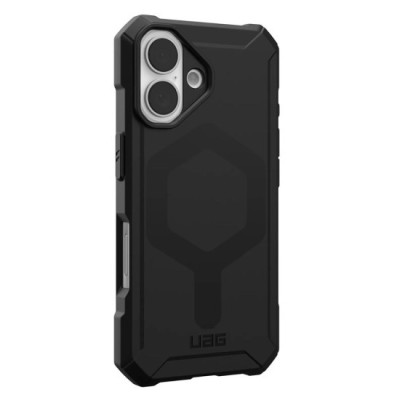 Husa pentru iPhone 16 - UAG Essential Armor MagSafe - Black foto