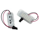 Set 2 lampi numar led canbus alb-rece 6000k pentru Ford Focus Fiesta Fusion Mondeo Kuga Ka Ranger Galaxy Transit Turneo