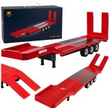 Remorca cu platforma joasa pentru Scania, rosu, Lean 31582