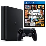 Consola Sony PlayStation 4 SLIM PS4 1TB + Controller + GTA 5 Second-Hand SH