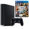 Consola Sony PlayStation 4 SLIM PS4 1TB + Controller + GTA 5 Second-Hand SH