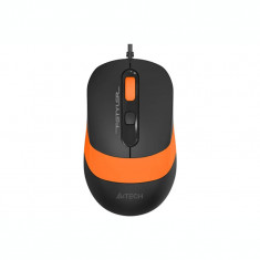 Mouse A4TECH cu fir negru / portocaliu FM10 Orange