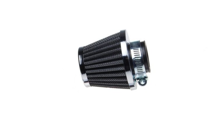 Filtru aer sport conic d.30mm, crom Cod Produs: MX_NEW AF02130