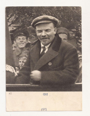 FA43-Carte Postala- RUSIA - Lenin visits workers from Rublyovo pump House foto