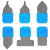 Clips Metalic MaAnt MY-118, 6in1, Universal