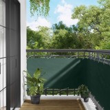 vidaXL Ecran de balcon 75 x 200 cm Oxford alu acoperit cu PU 42030751