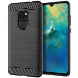 Husa HUAWEI Mate 20 - Carbon (Negru) FORCELL