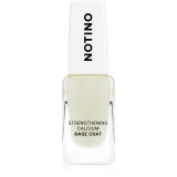 Notino Nail Care Strengthening Calcium Base Coat lac pentru intarirea unghiilor 10 ml