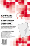 Rezerva H&acirc;rtie Pentru Flipchart, 70g/mp, 65x100cm, 20coli/top, Office Products - Caroiata