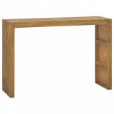 Cumpara ieftin Masă consolă, 110x35x75 cm, lemn masiv de tec
