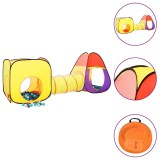 Cumpara ieftin Cort de joaca pentru copii 250 bile, multicolor, 255x80x100 cm