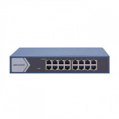 Switch 16 porturi Gigabit Hikvision DS-3E1516-EI, L2, Smart Managed, 16 ? gigabit fiber optical ports, Switching capacity 32 Gbps, Packet forwarding r foto