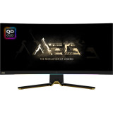 Monitor LED MSI Gaming MEG 342C Curbat 34 inch UWQHD QD-OLED 0.03 ms 175 Hz KVM USB-C HDR FreeSync Premium Pro