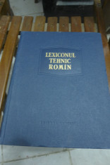 Lexicon Tehnic Roman A-Ap Vol. I 1957 - Editura Tehnica - Remus Radulet A.S.I.T. foto