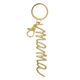 Breloc Metalic, Mamma, Culoare Aurie, 9.5cm, Oem