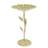 Baie pasarele floare din fier forjat antik white RB-4