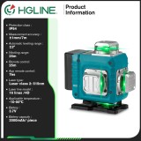 Nivela laser ProFF 2 baterii Bluetooth 16 linii-Control Din Aplicație+mini trepied