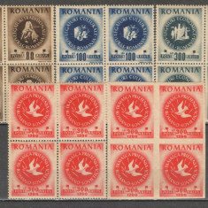 Romania.1946 Congresul ARLUS bloc 4 TR.560