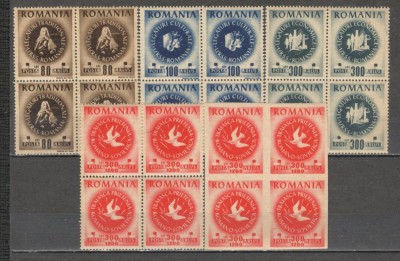 Romania.1946 Congresul ARLUS bloc 4 TR.560 foto