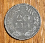 20 lei 1944, Romania, zinc