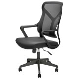 Scaun de birou HM Santo negru