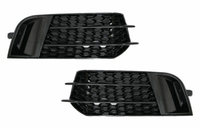 Grile Laterale Audi A1 8X (2010-2015) RS1 Design Negru Lucios Performance AutoTuning foto