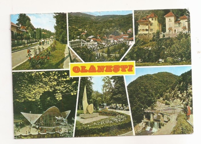 RF77-Carte Postala - Olanesti, circulata 1985