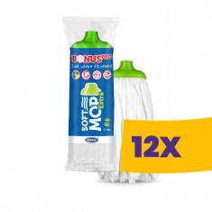 Bonus SoftMop cap mop din fibră de viscoză 160g (Cutie - 12 buc)