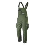 Pantaloni de lucru cu pieptar, salopeta, model Camo, maslin, marimea L/52, NEO GartenVIP DiyLine