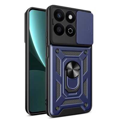 Husa Honor 200 Smart protectie camera Techsuit CamShield Series, albastru foto