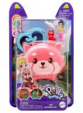 Set Polly Pocket Mini Pet Connects Fox Compact (hkv49)