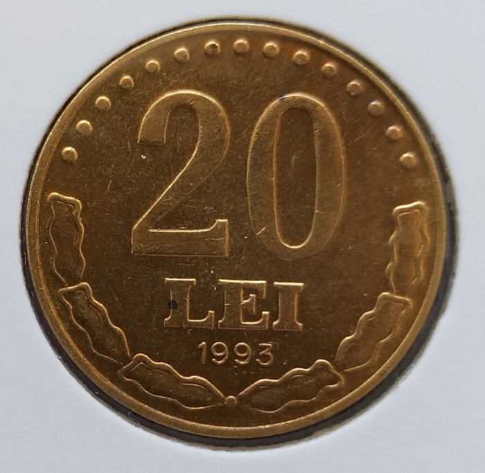 Monedă 20 lei 1993 (#2)