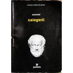 CATEGORII- ARISTOTEL