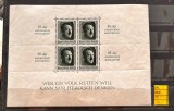 Germania &ndash; Deutsches Reich, bloc &bdquo;6 Pf Hitler + Kulturspende&rdquo;, cu citat propagandistic, MNH (Mi. 804B / bloc de 4)-A1000