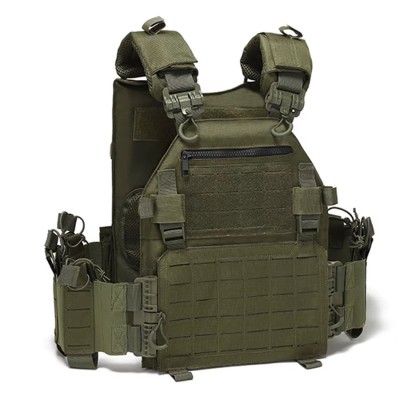 Vestă Tactică Avansată Multifuncțională, MOLLE, Fast release, Plate Carrier foto