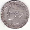 Moneda Spania - 1 Peseta 1900 - SM V - Argint, Europa