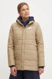 Puma geaca femei, culoarea bej, de tranzitie, 675364